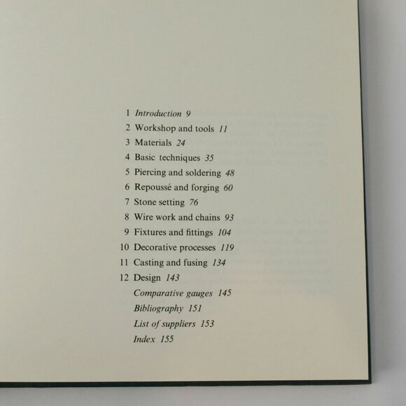 Handmade Jewelry Techniques and Design Alison Richards Hardcover Vintage 1976 - Picture 4 of 5